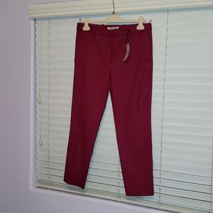 Roberto Cavalli Burgundy Pants